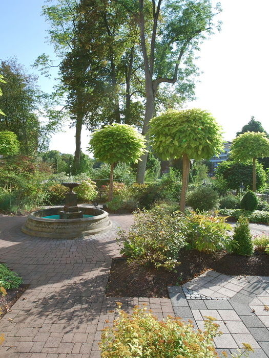 Gartenanlage HotelResidenz am Rosengarten Wellnesshotel Bad Kissingen Rhön